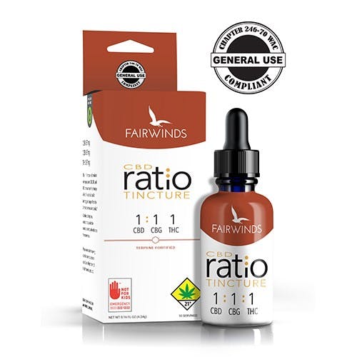 FW - CBD 1:1:1 Ratio / Tincture 100mg