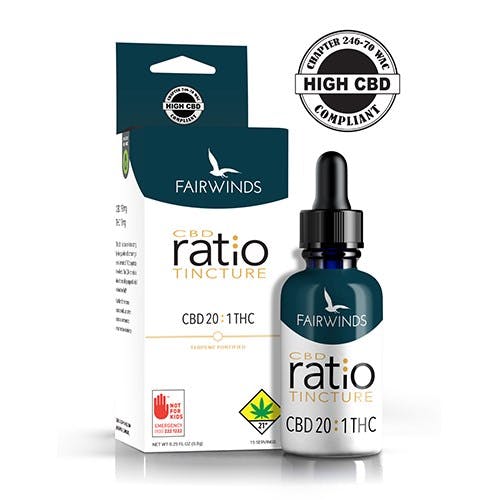 FW - CBD 20:1 Ratio / Tincture 100mg