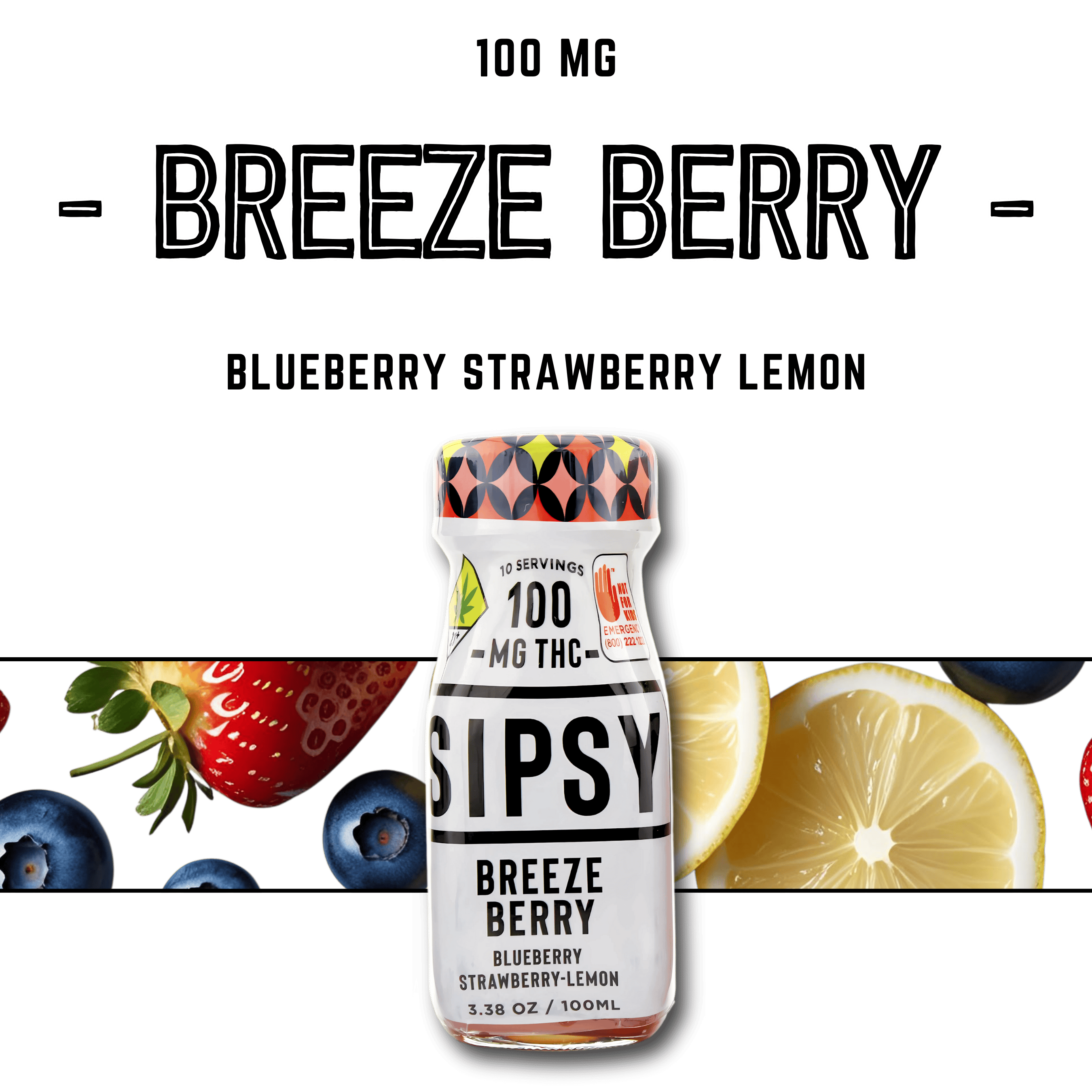 HF - Breeze Berry / (Sipsy) 3.38oz