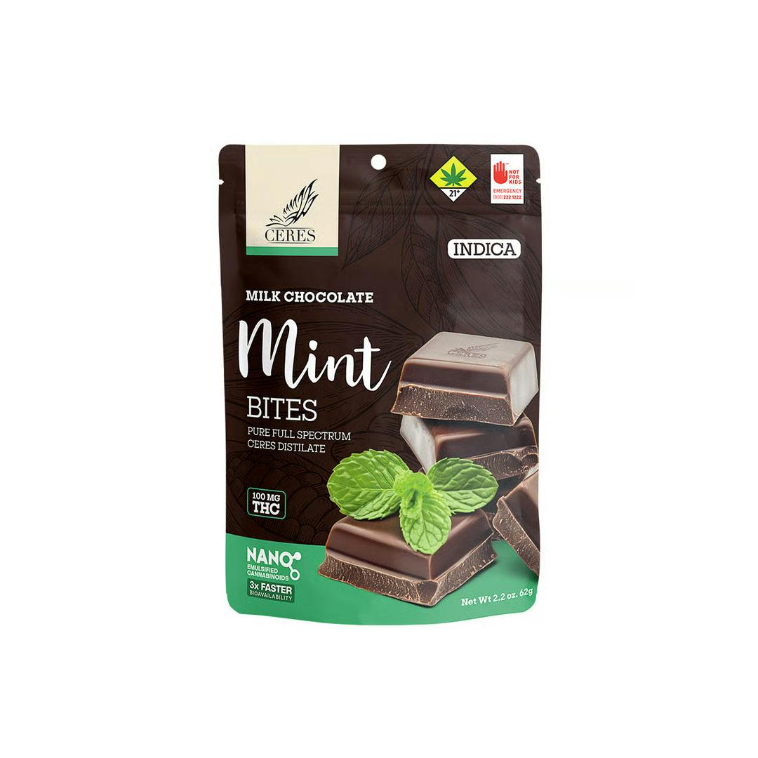 SG - Milk Chocolate Mint Bites / Indica 10pk