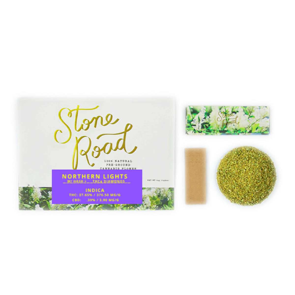 Stone Road | Flower | 14g | Infused Pre-Ground - Northern Lights