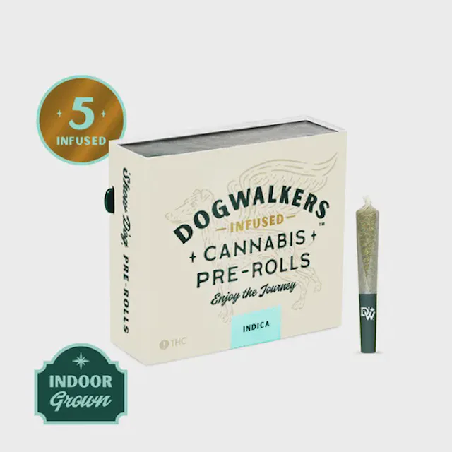 Dogwalkers | Preroll | 5pk | 2.25g | Infused Animal Face