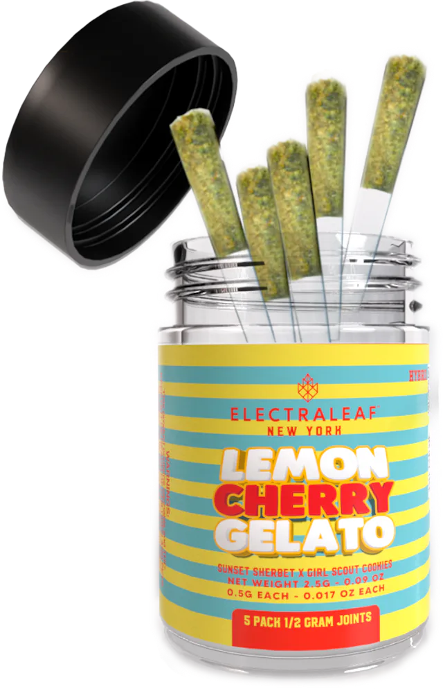 Electraleaf | Preroll | 5pk | 2.5g | Lemon Cherry Gelato