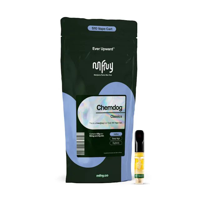 MFNY | Vape | .5g Cart | Live Rosin Chemdog