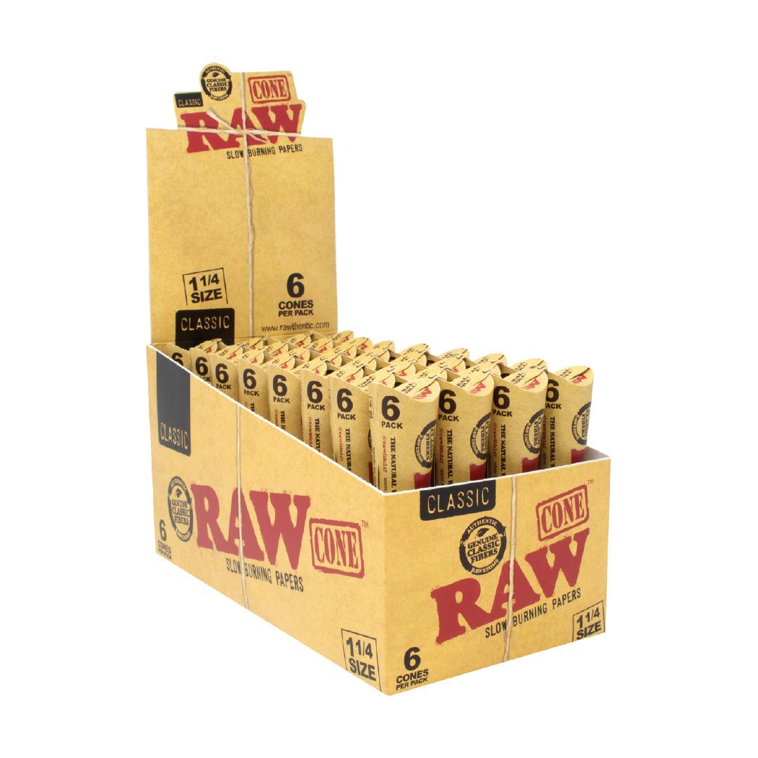 MD - Raw Cones 6pk 1-1/4 -3