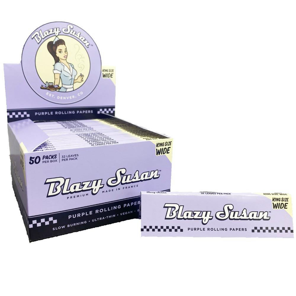 Rolling Papers · King Slim (Purple) by Blazy Susan