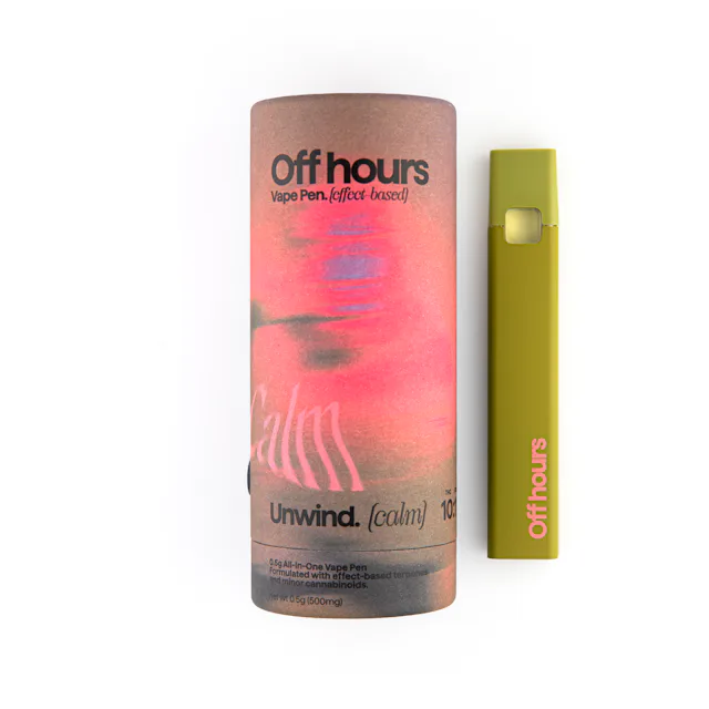 Off Hours | Vape | .5g AIO | Unwind - Calm