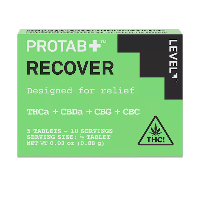 LEVEL Protab | 5pk | 5mg | (THCA:CBDA:CBG:CBC:THC) Recover