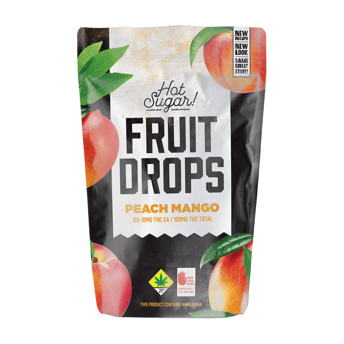 GO - Peach Mango 1:1 / Fruit Drops - 100mg