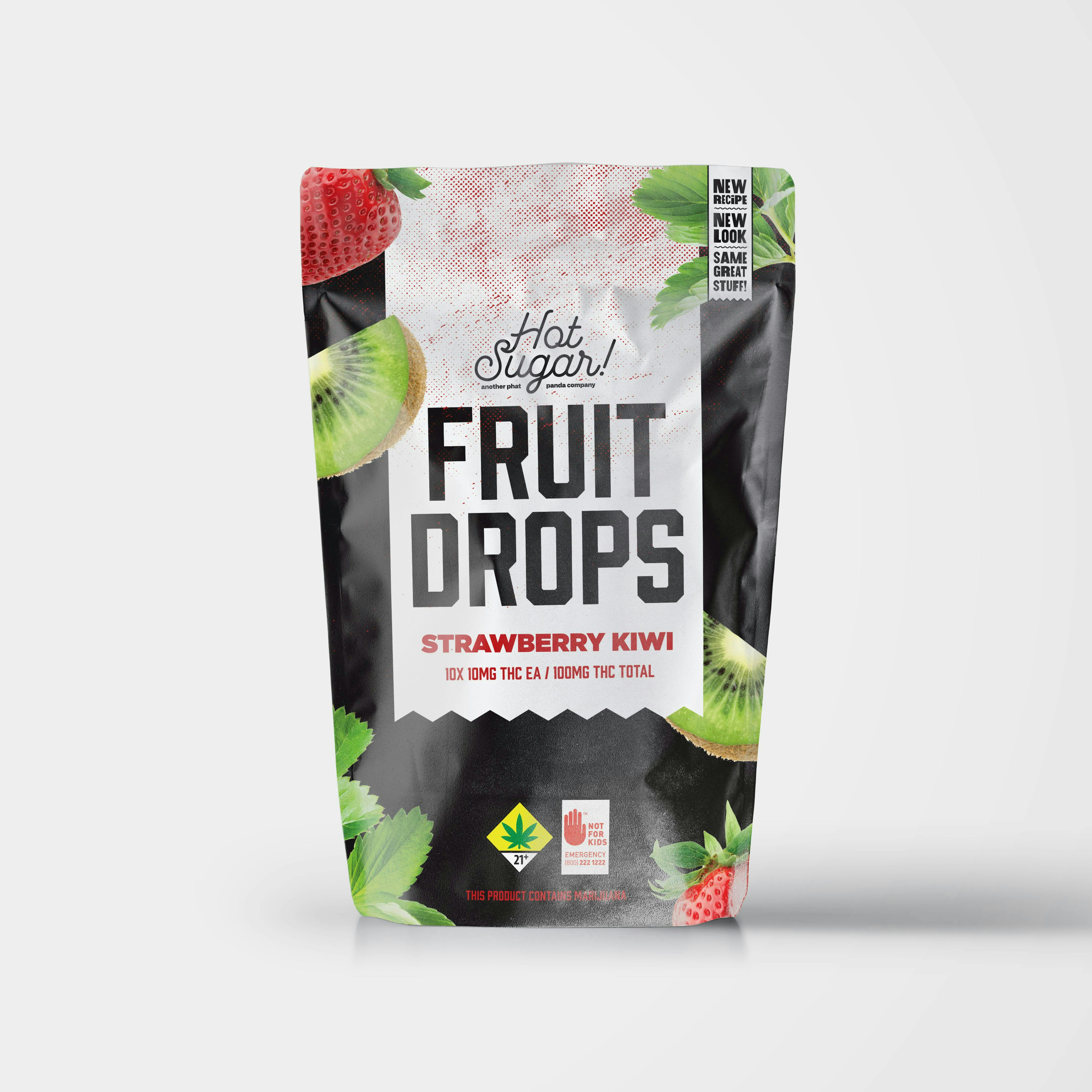 GO - Strawberry Kiwi / Fruit Drops 100mg