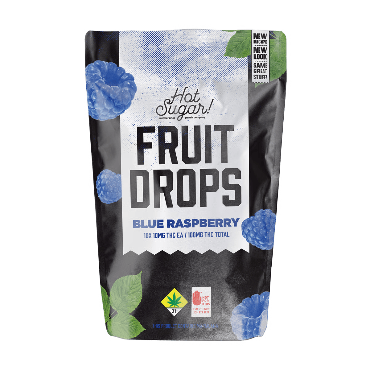 GO - Blue Raspberry 1:1 /Fruit Drops 100mg