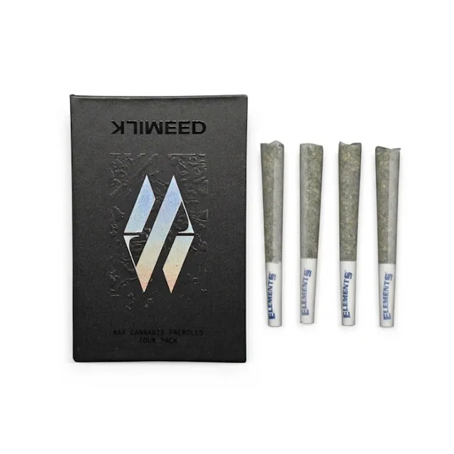 Milkweed | Preroll | 4pk | 3g | The Queen