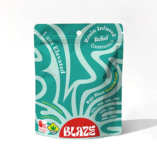 EH - Baja Blaze 1:1:1:1 (Rosin) / Blaze Gummies DOH 10pk
