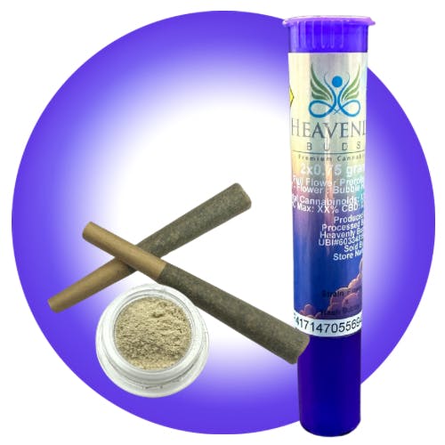 HB - Strawberry Lemonade / Inf Bubble Hash Pre-roll .5g - 5pk/