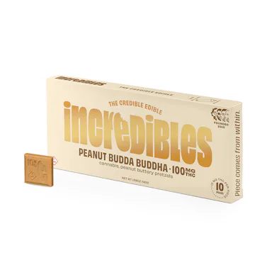 Incredibles | 100mg | Peanut Butter Buddha
