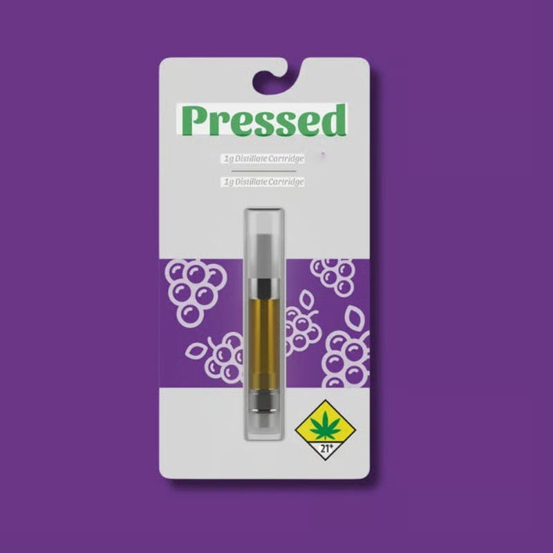 PB - Grape/Purple Nerd's / (Pressed) Distillate Cart