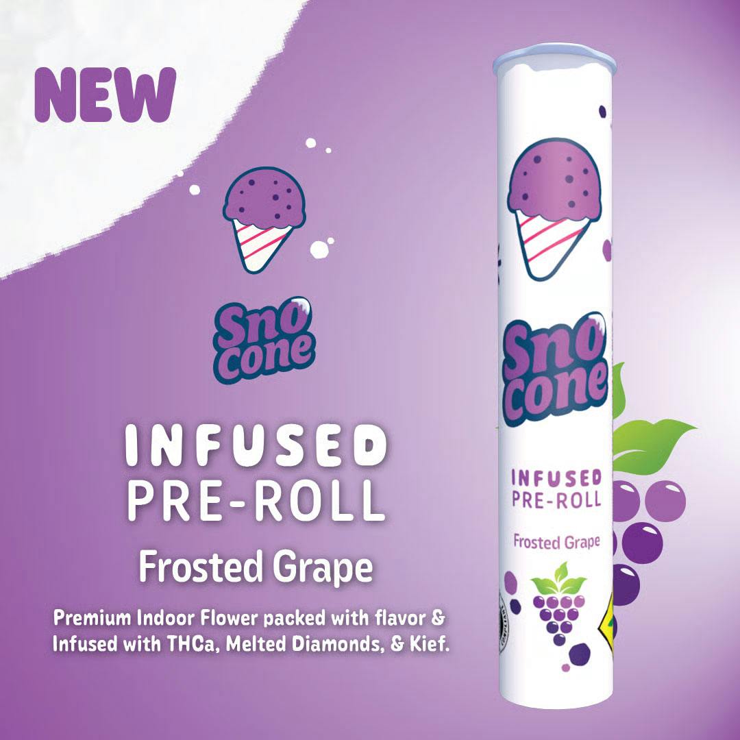 SPP - Frosted Grape - Inf pre-roll (SnoCone)