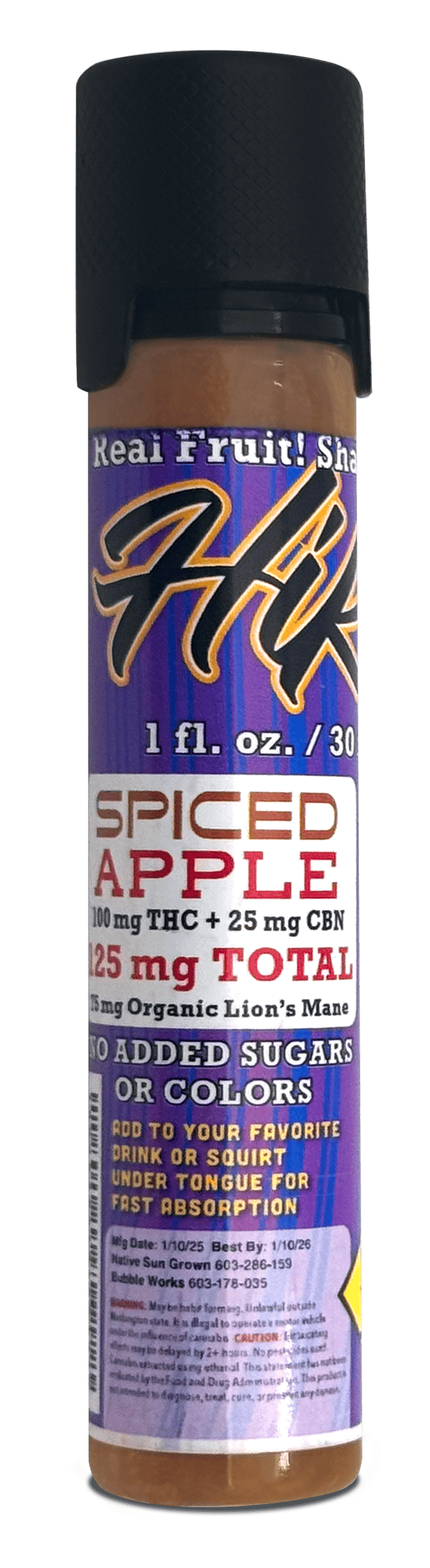 NSG - Spiced Apple / HiKu (Distillate) Tincture 1oz