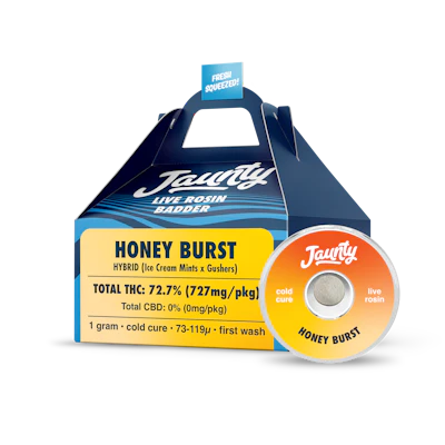 Honey Burst Live Rosin Badder