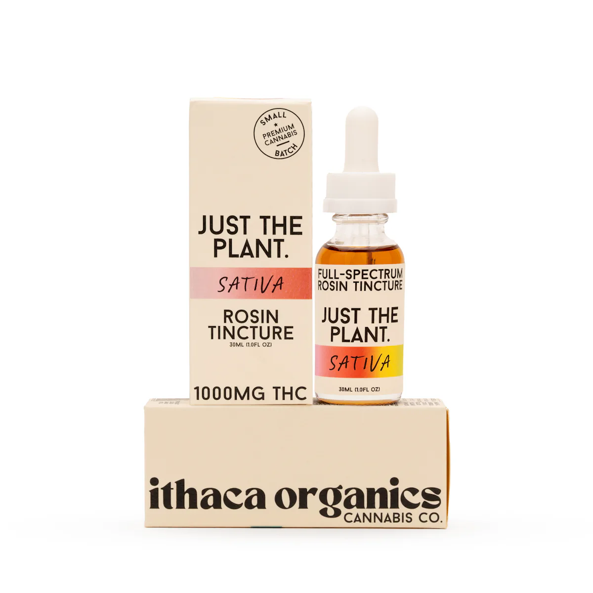 Ithaca Organics | Tincture | 1000mg | Rosin- Sativa