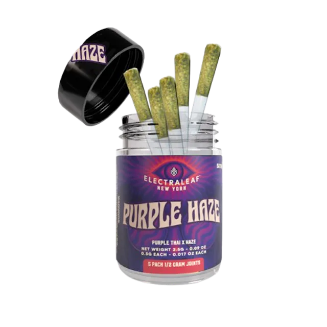 Electraleaf | Preroll | 5pk | 2.5g | Purple Haze