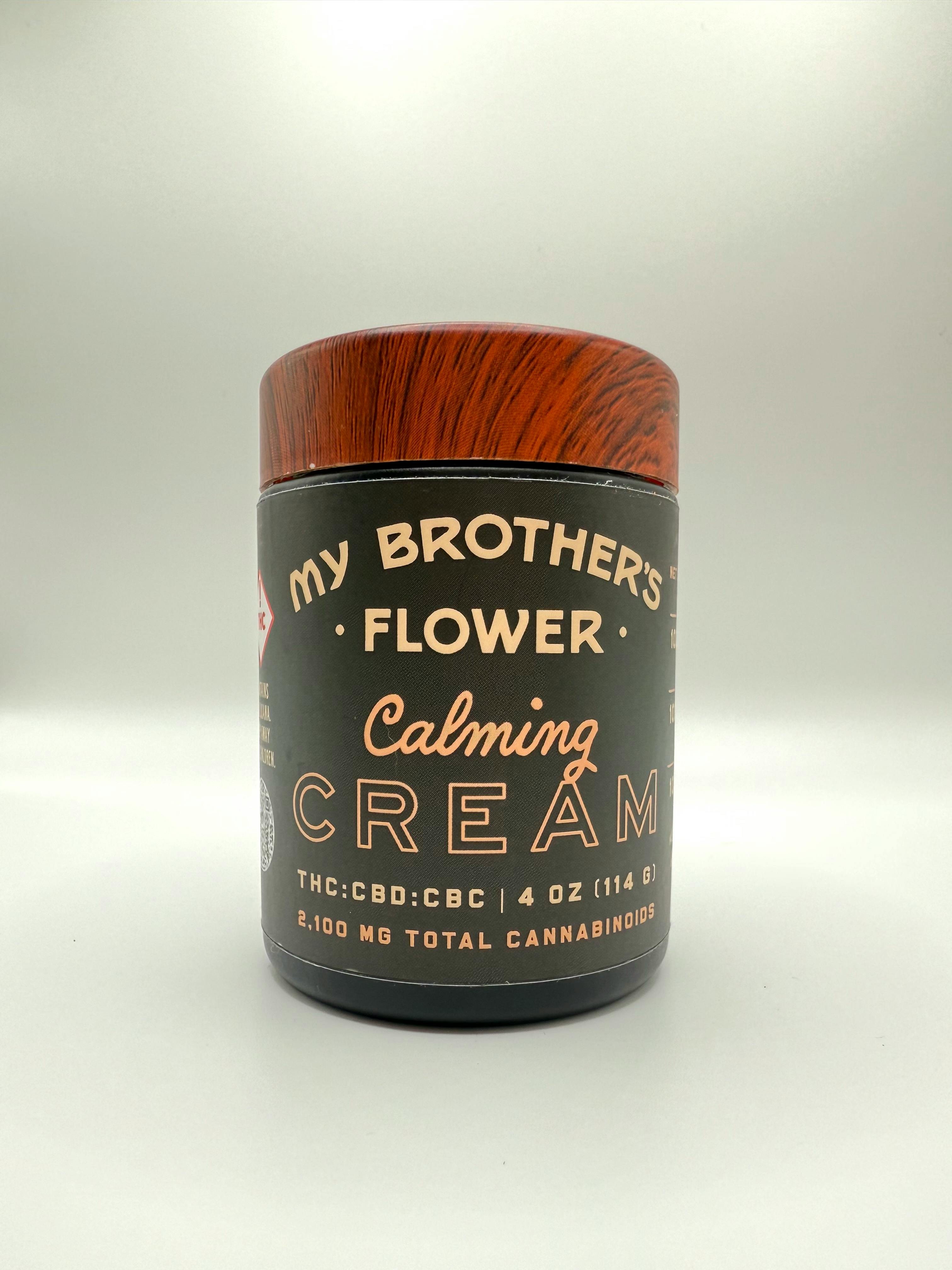 My Brothers Flower CALMING CREAM - 1000mg | MY BROTHERS FLOWER