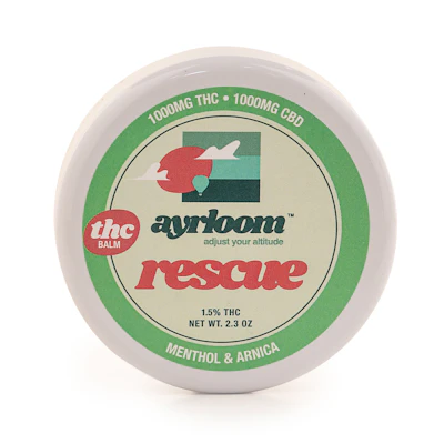 1:1 THC:CBD Rescue Balm