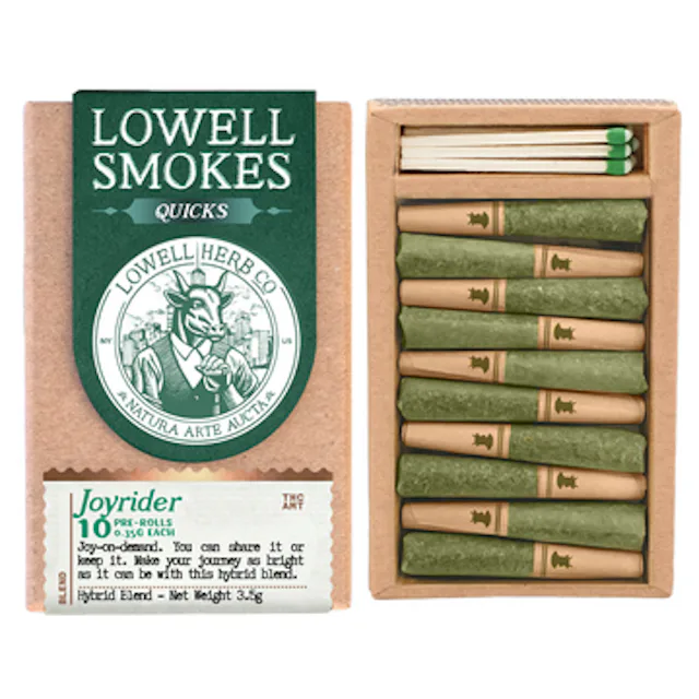 Lowell | Preroll | 10pk | 3.5g | Joy Rider