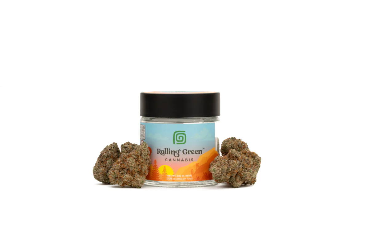 Rolling Green | Flower | Standard Jar | 3.5g | Pina Colada