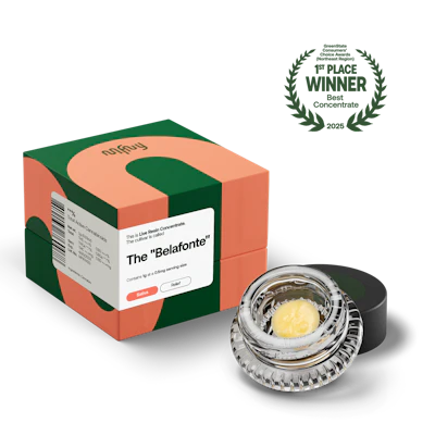 The "Belafonte" - Live Resin Badder