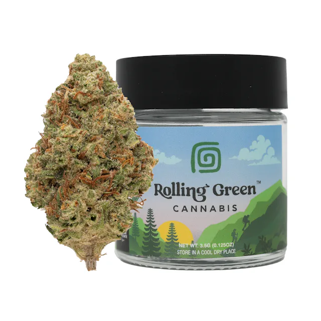Rolling Green | Flower | Value Jar | 3.5g | Pop Tart