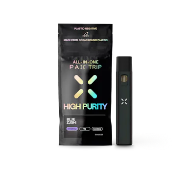 Pax | Vape | 1g AIO | High Purity Blue Zushi