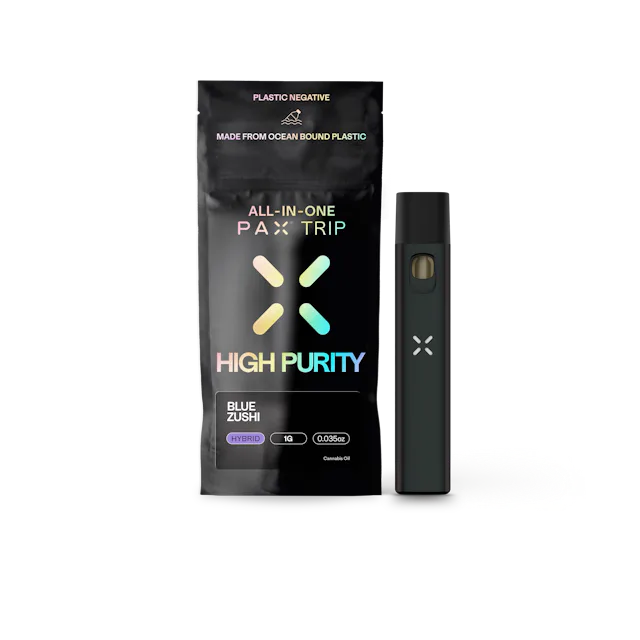 Pax | Vape | 1g AIO | High Purity Blue Zushi