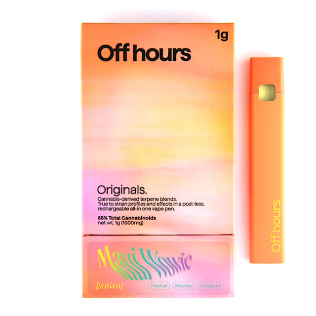 Off Hours | Vape | 1g AIO | Maui Wowie