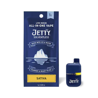 Jetty | Vape | 1g AIO | Live Rosin Jelly Fumez