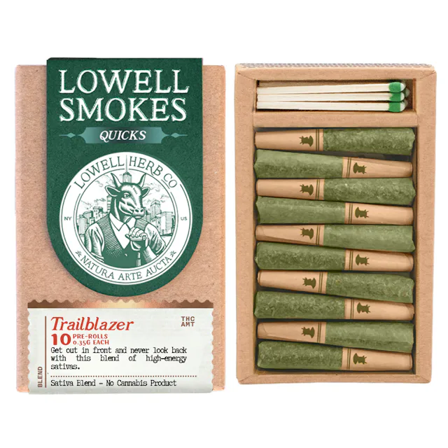 Lowell | Preroll | 10pk | 3.5g | Trail Blazer
