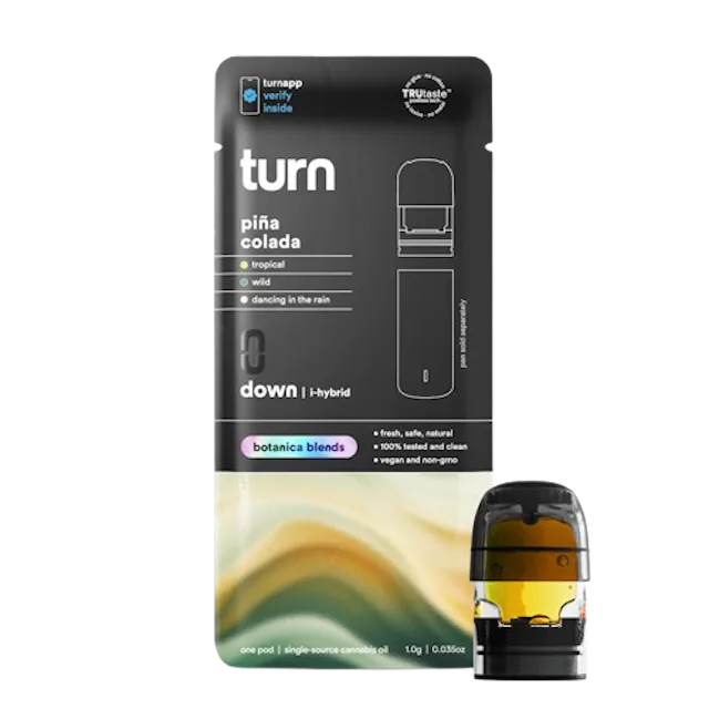 Turn | Vape | 1g Pod | Pina Colada