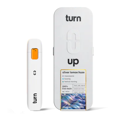 Turn | Vape | 1g AIO | Live Resin Silver Lemon Haze