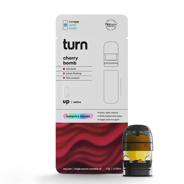 Turn | Vape | 1g Pod | Cherry Bomb