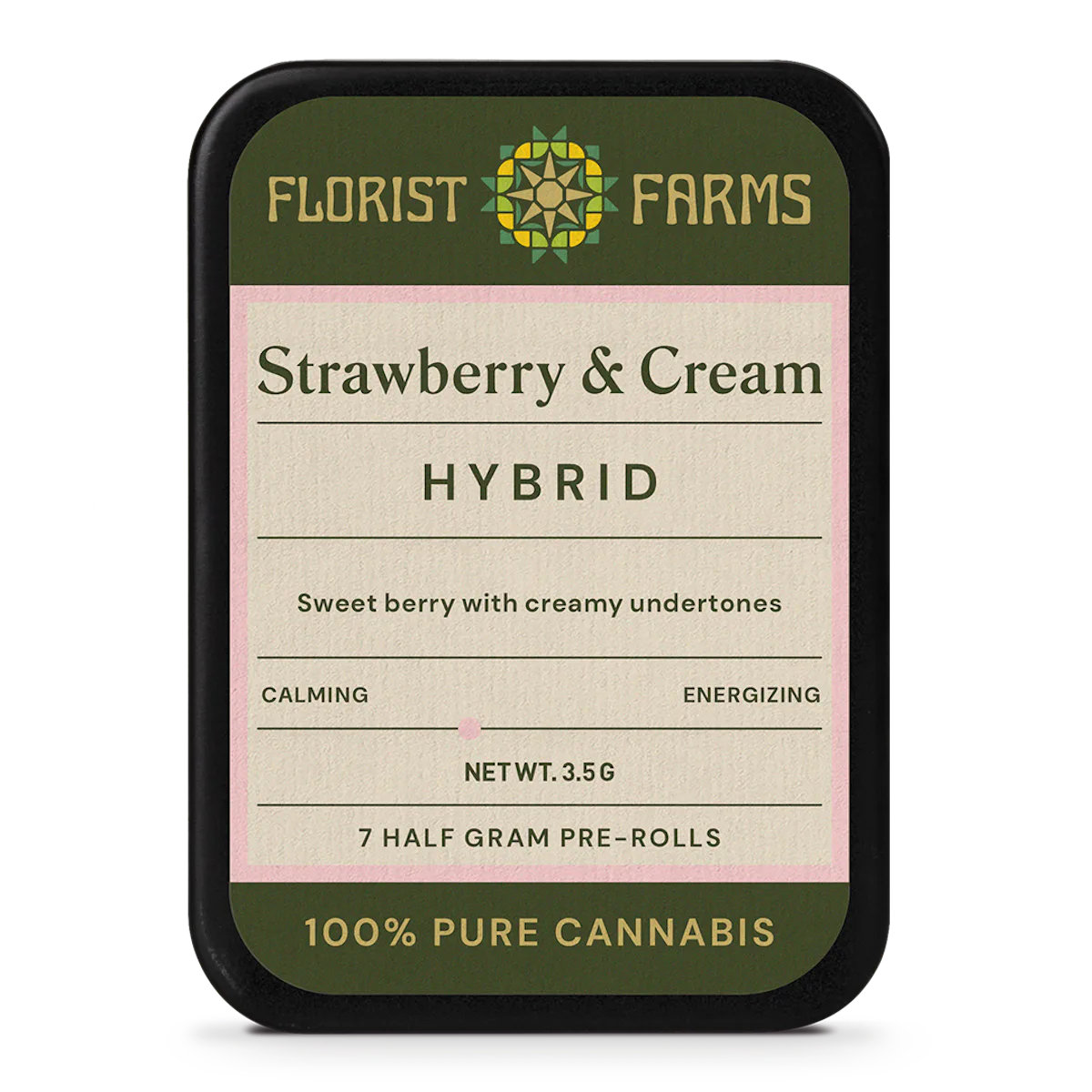 Florist Farms | Preroll | 7pk | 3.5g | Strawberry & Cream