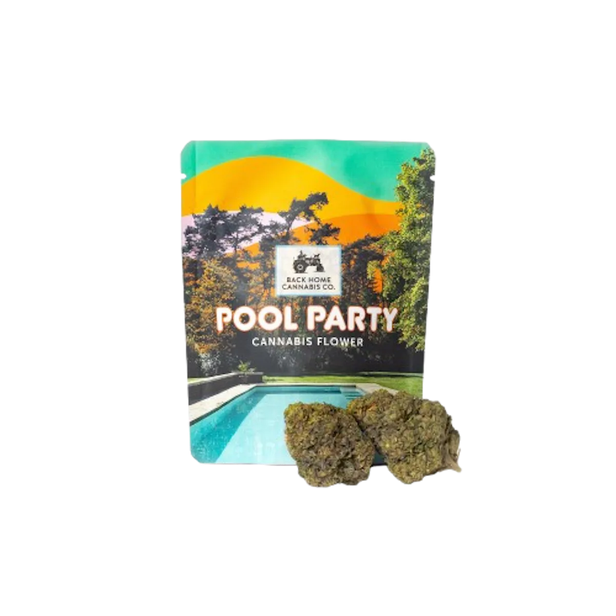 Back Home Cannabis | Flower | 3.5g | POOL PARTY Pineapple Express