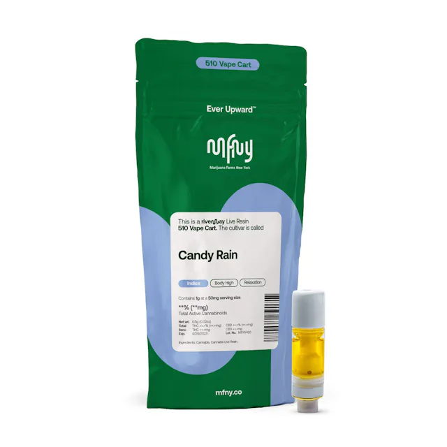 MFNY | Vape | 1g Cart | Live Resin Candy Rain