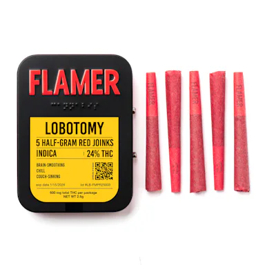 Flamer | Preroll | 5pk | 2.5g | Lobotomy