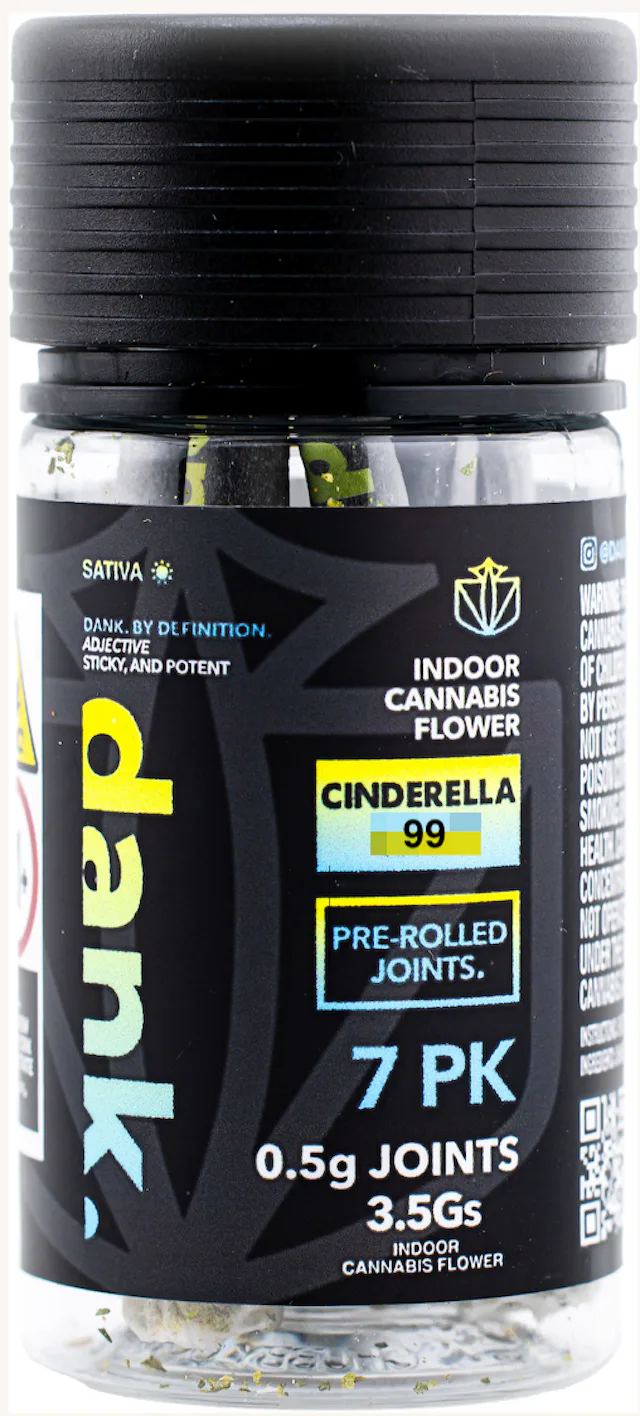 Dank | Preroll | 7pk | 3.5g | Cinderella 99