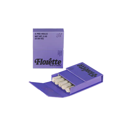 Florette | Preroll | 5pk | 2.5g | Super Lemon Dragon