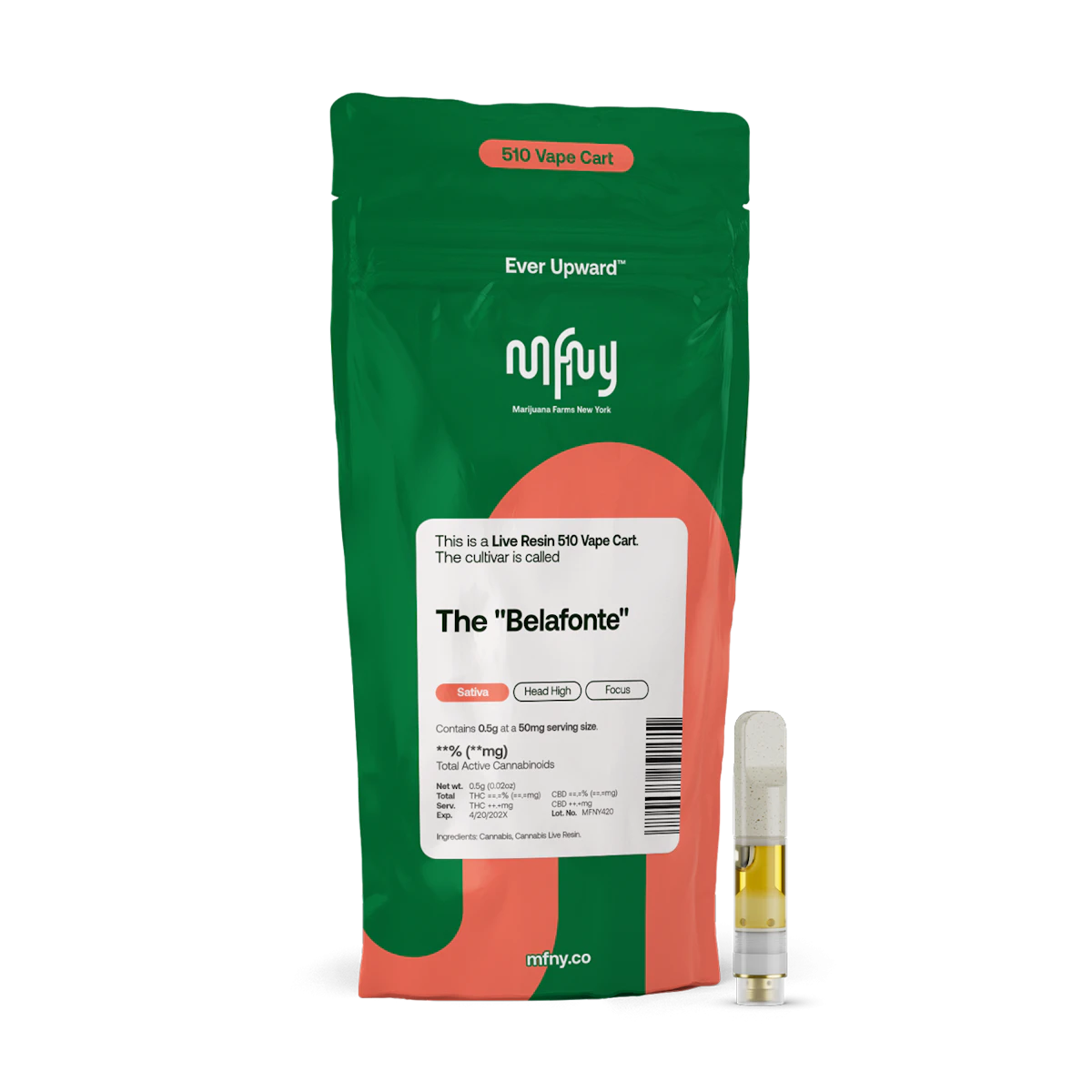 The Belafonte Live Resin - Cartridge