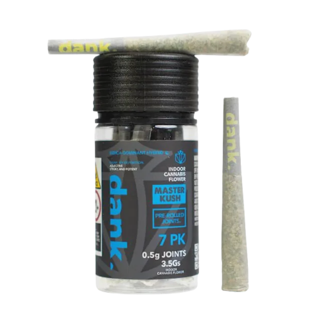 Dank | Preroll | 7pk | 3.5g | Master Kush