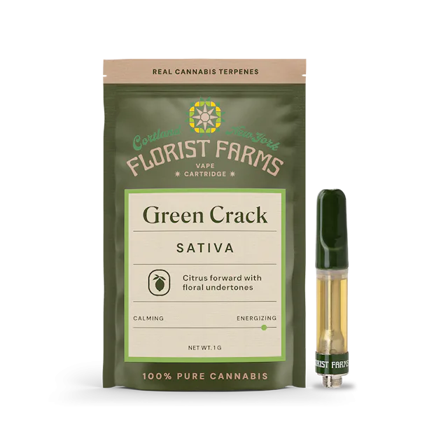 Florist Farms | Vape | 1g Cart | Green Crack