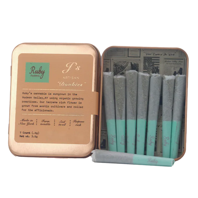Ruby Farms | Preroll | 7pk | 3.5g | Sour Diesel Doobies