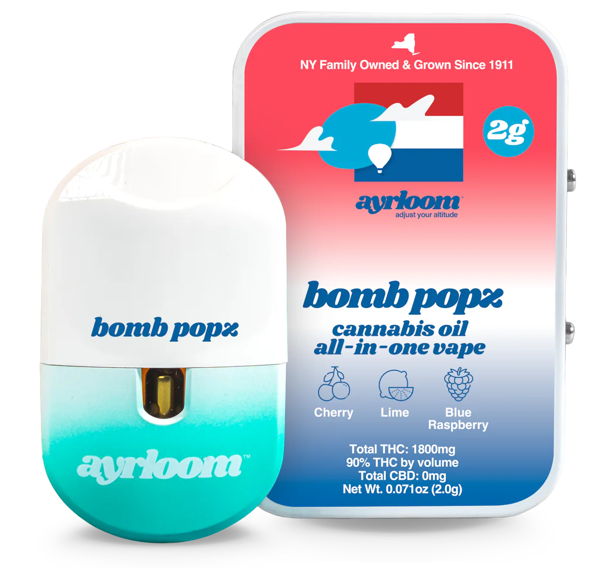Ayrloom | Vape | 2g AIO | Bomb Popz